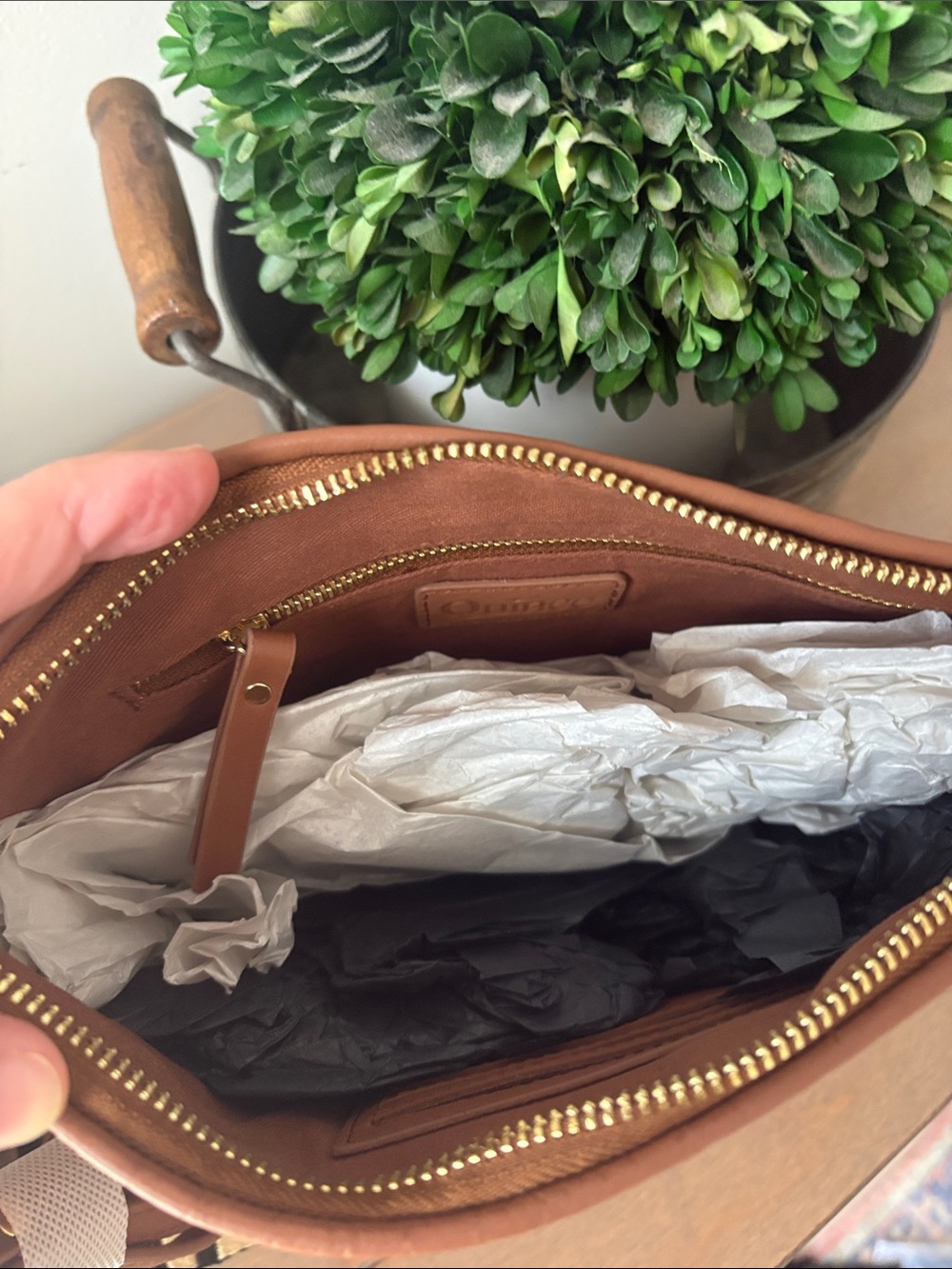 🌸QUINCE ITALIAN HANDWOVEN SMALL CROSSBODY BAG NWT🌸PLUS EXTRA STRAP. PRICE FIRM - Picture 8 of 16
